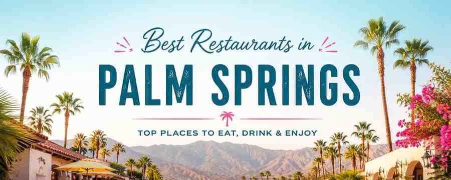 restaurants in palm spring